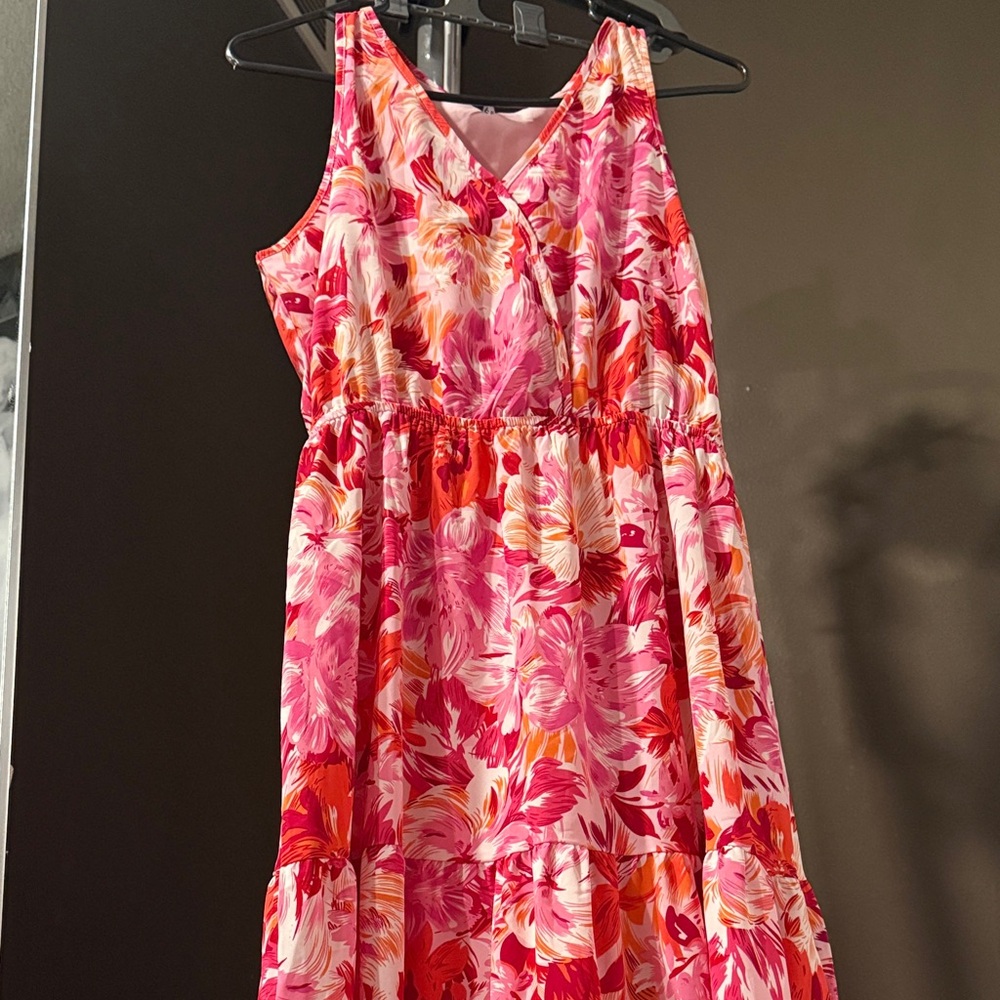 Floral Pink Dress